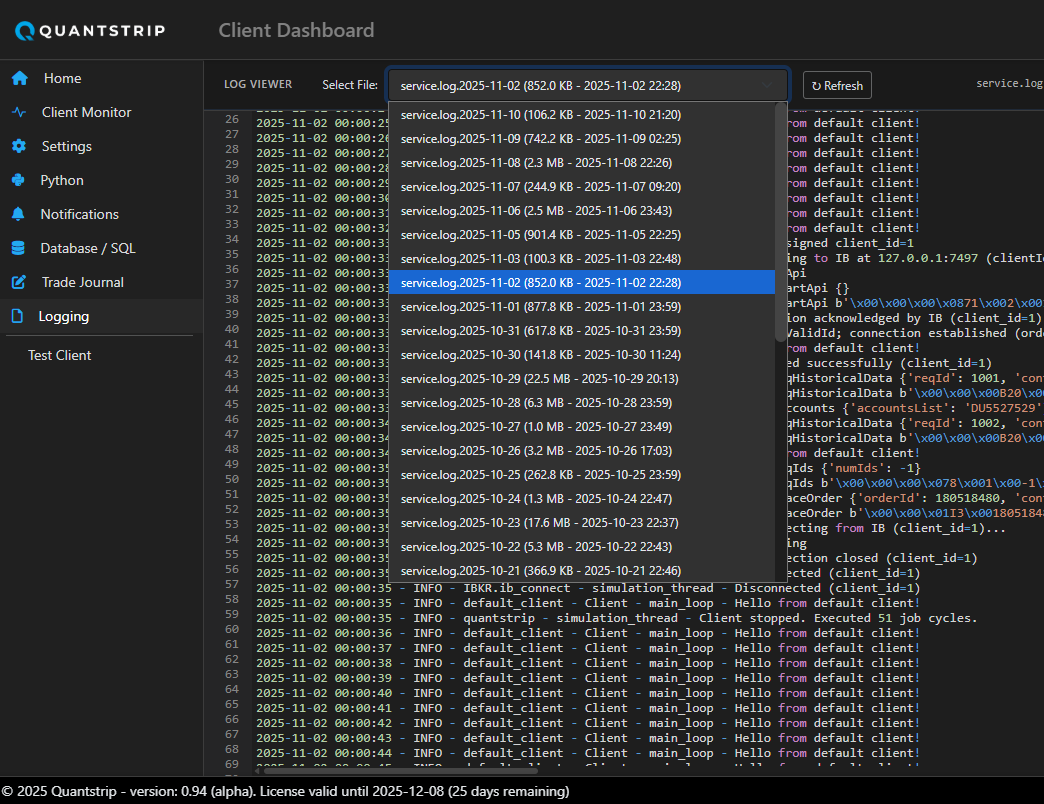 UI Screenshot